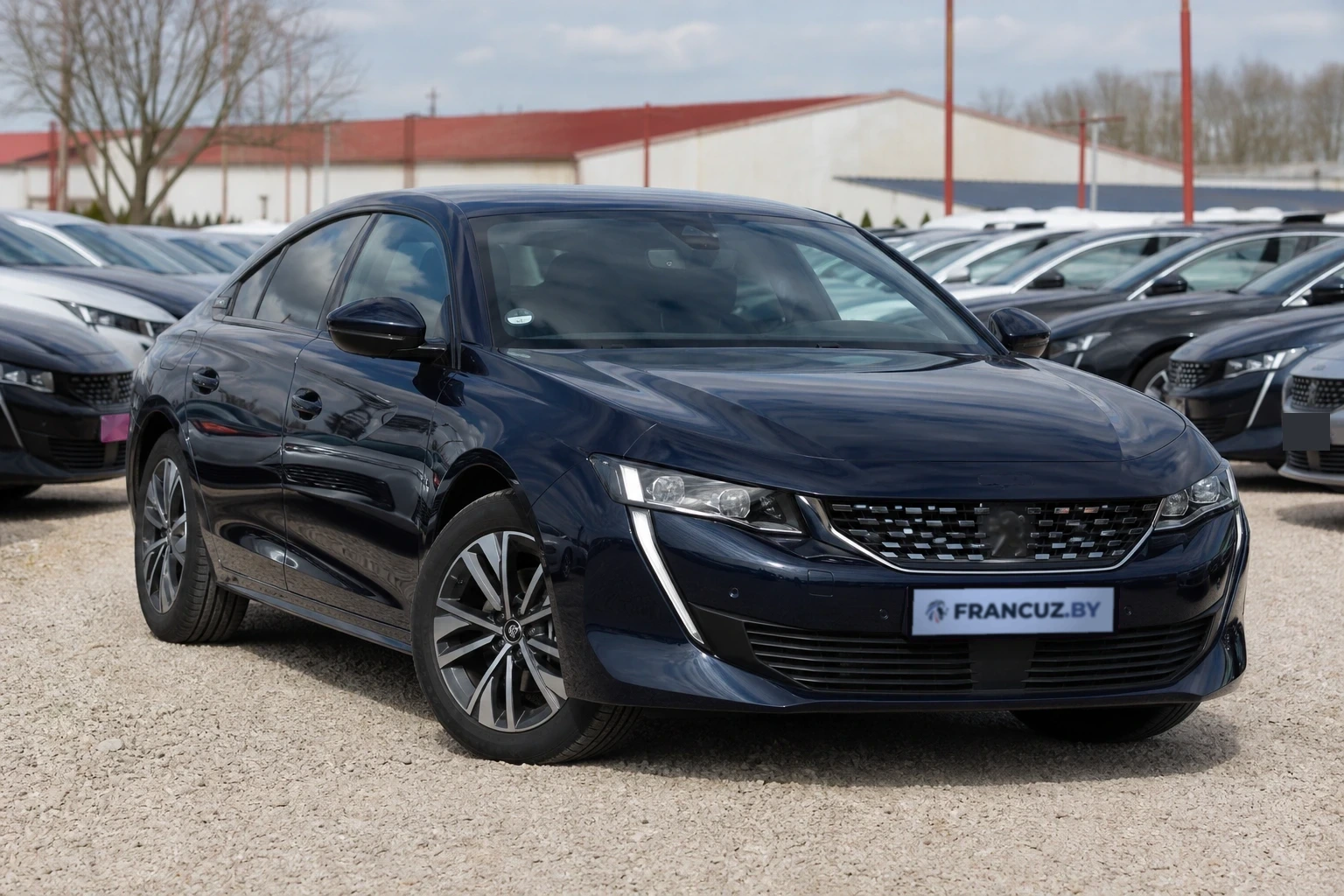 Фотоотчёт: Peugeot 508 на аукционной площадке во Франции