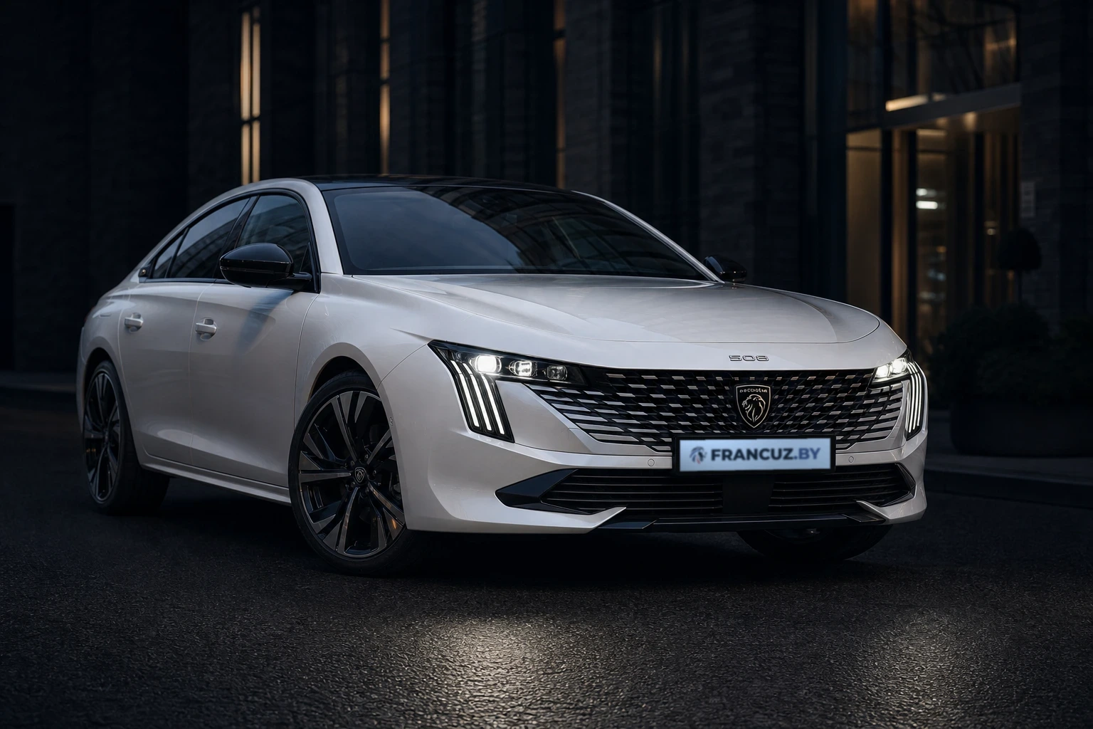 Peugeot 508 2.0 BlueHDi, 2022, белый перламутр